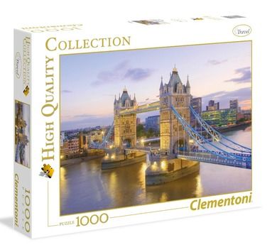 Clementoni, Tower Bridge, puzzle, 1000 piese