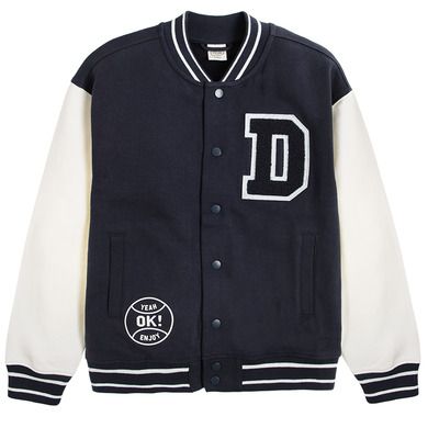 Cool Club, Bluza cu capse pentru baieti, alb-bleumarin, imprimeu Major league team