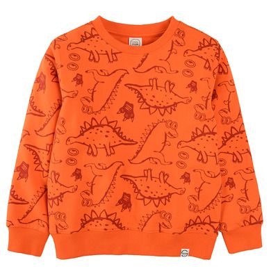 Cool Club, Bluza pentru baieti, rosu, imprimeu dinozauri