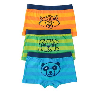 Cool Club, Boxeri pentru baieti, mix de culori, imprimeu animalute, set 3 buc.