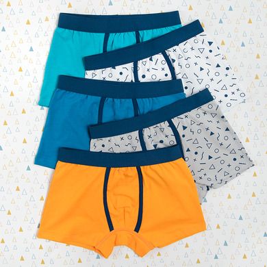 Cool Club, Boxeri pentru baieti, mix de culori, set 5 buc.