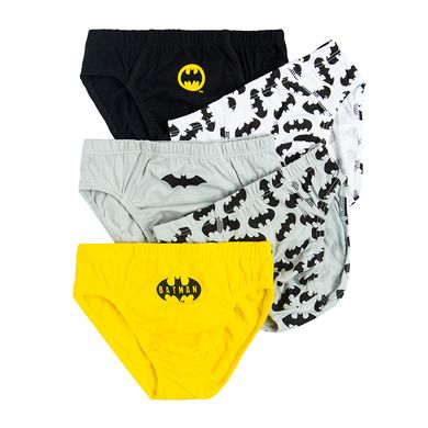 Cool Club, Chilotei pentru baieti, mix de culori, imprimeu Batman, set 5 buc.