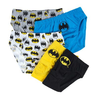 Cool Club, Chilotei pentru baieti, mix, imprimeu Batman, set, 5 buc.