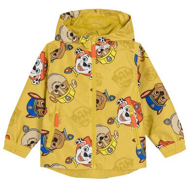Cool Club, Geaca cu gluga pentru baieti, galben, imprimeu Paw Patrol