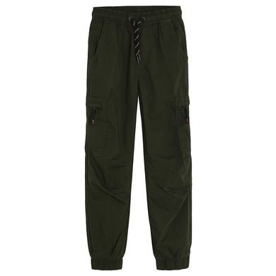 Cool Club, Pantaloni caldurosi din material textil pentru baieti, verde