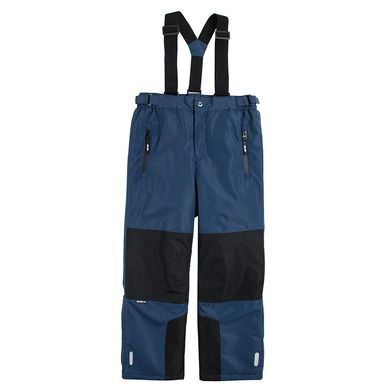Cool Club, Pantaloni de schi cu bretele pentru baieti, bleumarin