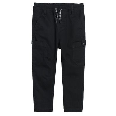 Cool Club, Pantaloni din material textil cu buzunare pentru baieti, negru