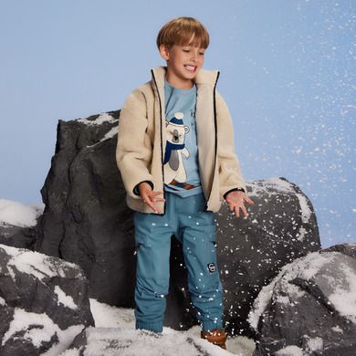Cool Club, Pantaloni din material textil pentru baieti, albastru
