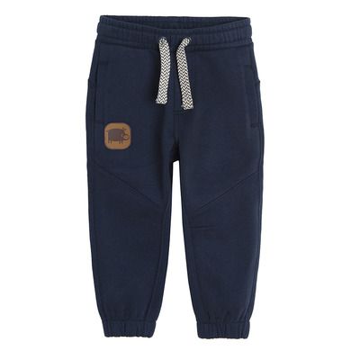 Cool Club, Pantaloni trening pentru baieti, bleumarin, imprimeu mistret