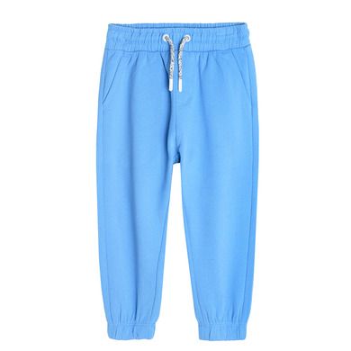 Cool Club, Pantaloni trening pentru baieti, tip oversize, albastru