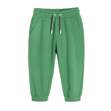 Cool Club, Pantaloni trening pentru baieti, tip oversize, verde