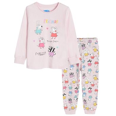 Cool Club, Pijama pentru fete, roz, imprimeu Peppa Pig