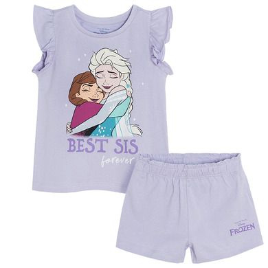 Cool Club, Pijama pentru fete, violet, imprimeu Frozen