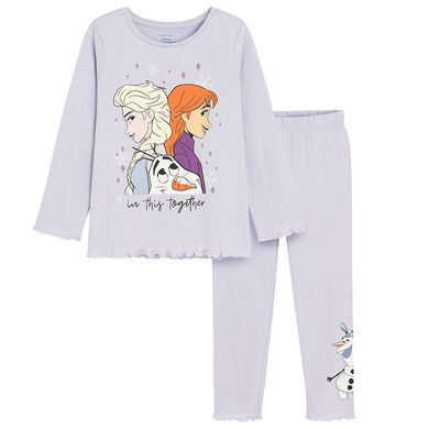 Cool Club, Pijama pentru fete, violet, imprimeu Frozen