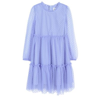 Cool Club, Rochie cu maneca lunga pentru fete, lila