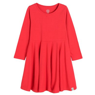 Cool Club, Rochie cu maneca lunga pentru fete, rosu