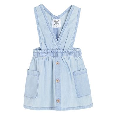 Cool Club, Sarafan pentru fete, denim, cu nasturi