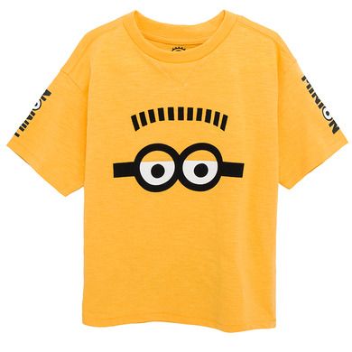 Cool Club, Tricou pentru baieti, galben, imprimeu Minions
