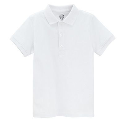 Cool Club, Tricou polo alb pentru baieti