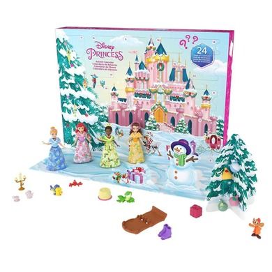 DIsney Princess, Calendar advent cu mini papusi si accesorii