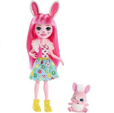Enchantimals, Bree Bunny si figurina, papusa cu accesorii