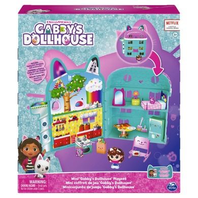 Gabby's Dollhouse, Mini Dollhouse, set de joaca cu figurina si accesorii