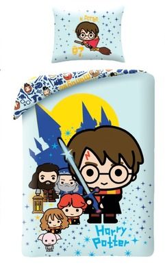 Harry Potter, set lenjerie de pat pentru bebelusi, 100-135 cm