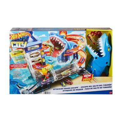 Hot Wheels City, Portul orasului - Atacul rechinului, set de piste