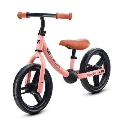 Kinderkraft, 2 Way Next 2022, bicicleta fara pedale, Rose Pink