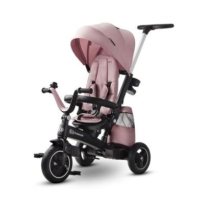 Kinderkraft, EasyTwist, tricicleta, roz