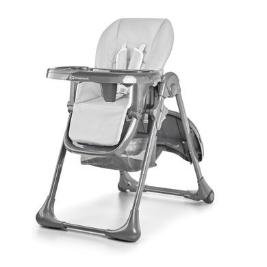Kinderkraft, Tastee, scaun inalt pliant pentru hranire, Grey