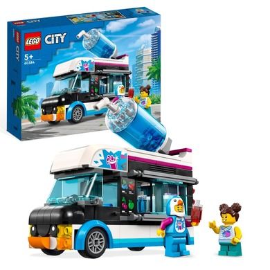 LEGO City, Camioneta-pinguin cu granita, 60384