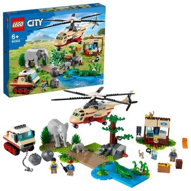 LEGO City Stunt, Operatiune de salvare a animalelor salbatice, 60302