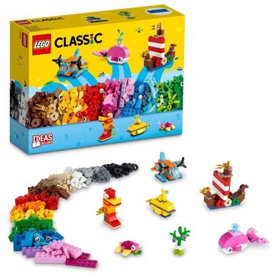 LEGO Classic, Distractie creativa in ocean, 11018