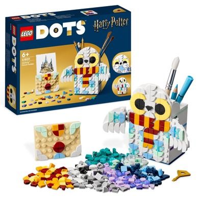 LEGO DOTS, Suport pentru creioane Hedwig, 41809