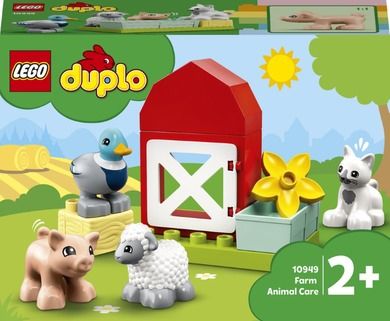 LEGO DUPLO Town, Animalele de la ferma, 10949