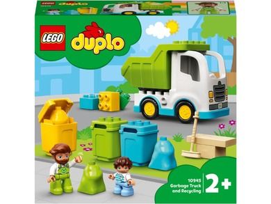 LEGO DUPLO Town, Autogunoiera si reciclare, 10945
