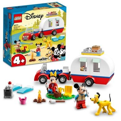 LEGO Mickey and Friends, Camping cu Mickey Mouse si Minnie Mouse, 10777