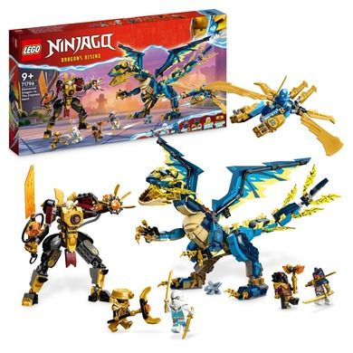 LEGO NINJAGO, Dragonul stihie vs. robotul imparatesei, 71796