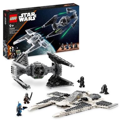 LEGO Star Wars, Fang Fighter mandalorian vs TIE Interceptor, 75348
