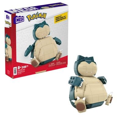 MEGA Pokemon, Snorlax, set de constructie, 246 piese