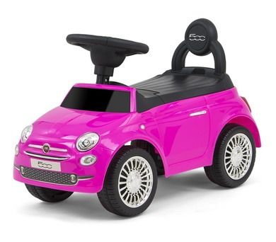Milly Mally, Fiat 500, masinuta fara pedale, roz