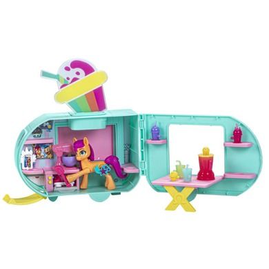 My Little Pony, Sunny Starscout - Smoothie Truck, set de joaca cu figurina si accesorii