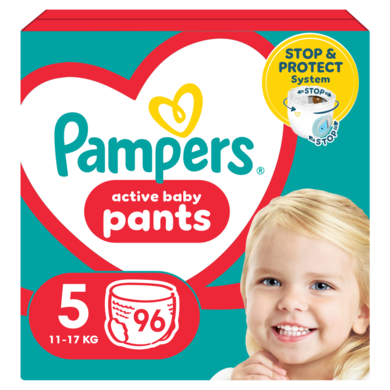 Pampers Pants, scutece-chilotel marimea 5, 12-17 kg, 96 buc.
