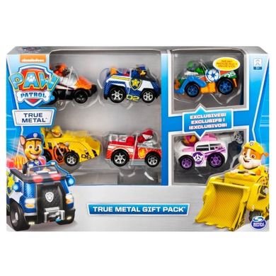 Paw Patrol, set masini, 6 buc.