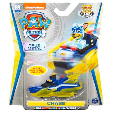 Paw Patrol, True Metal, Super Charged, Chase, vehicul de salvare