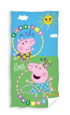 Peppa Pig, prosop de baie, 70-140 cm
