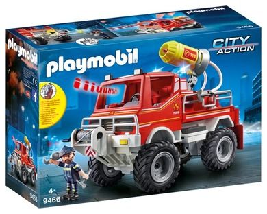 Playmobil, City Action, Camion de pompieri, 9466