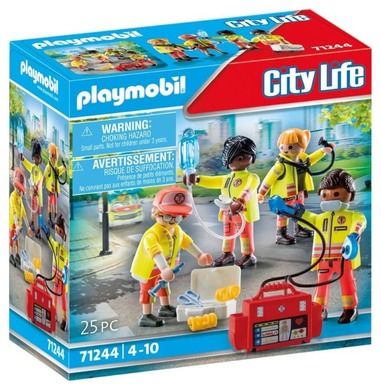 Playmobil, City Life, Echipa de salvare, 71244