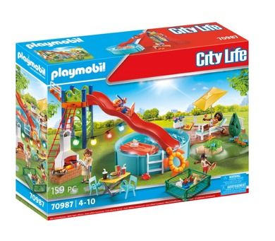 Playmobil, City Life, Petrecerea la piscina, 70987
